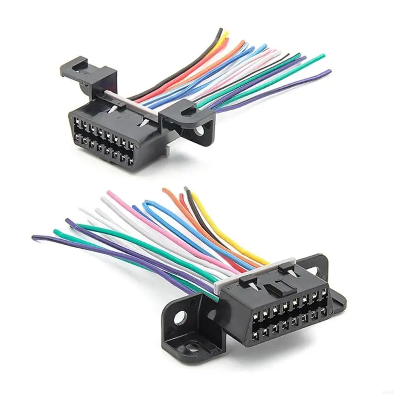 R58D Соберите открытый жгут OBD J1962F 18Awg автомобильные заглушки 16PIN CABLE SABL