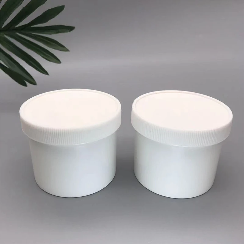 

Empty White Jars Plastic Storage Container Desktop Packing Bottles Seal Packaging Container Jewelry Bead Accessories Storage Box