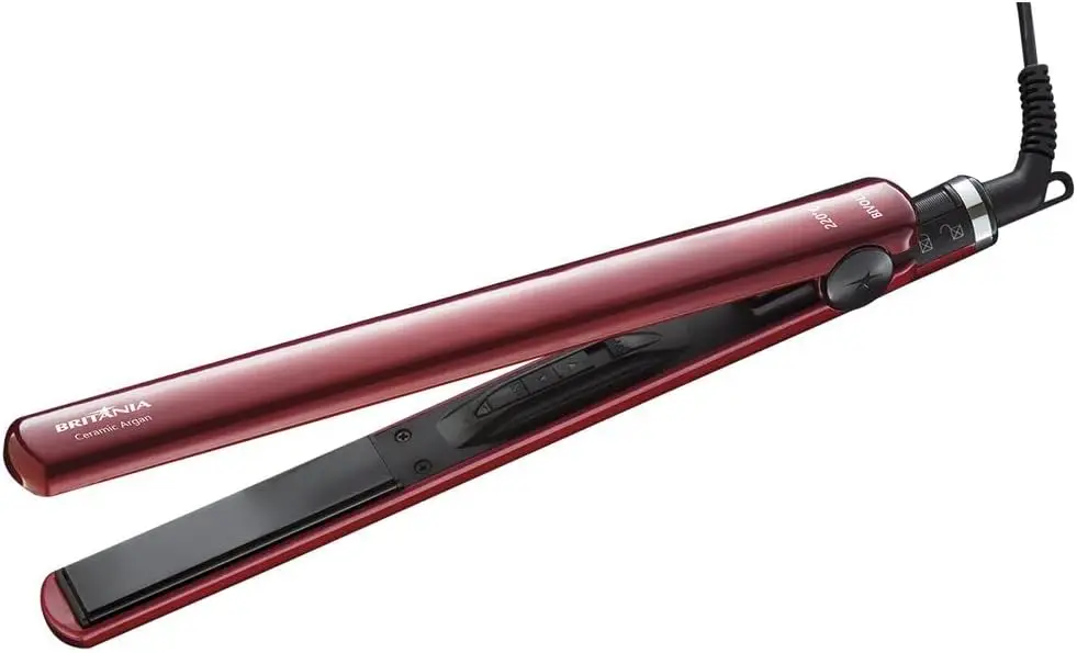 

Prancha, Ceramic argan, 30w, Vermelho, Bivolt, ,