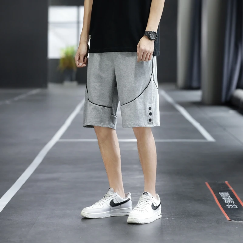 

Men Casual Shorts Summer Bermuda Masculina Joggers Loose Fitness Mens Homme New High Quality Male Beach Shorts Pants Size M-5XL