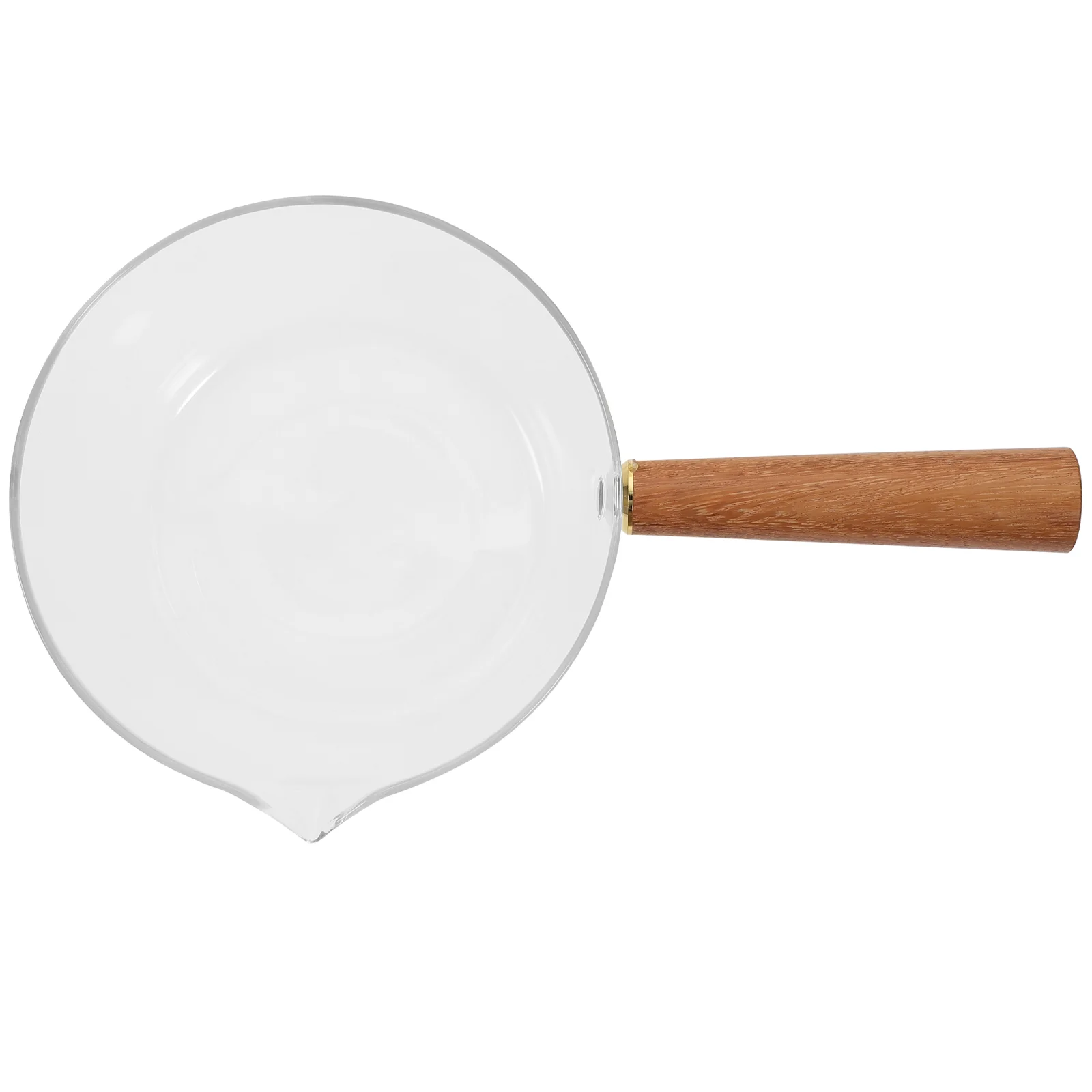 

Milk Pot Mini Coffee Home Breakfast Transparent Food Glass Salad Convenient Household Child