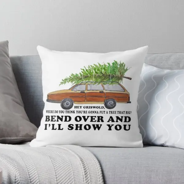 

Bend Over And I Ll Show You Printing Throw Pillow Cover Wedding Decor Comfort Sofa Fashion Car Anime Waist Pillows not include