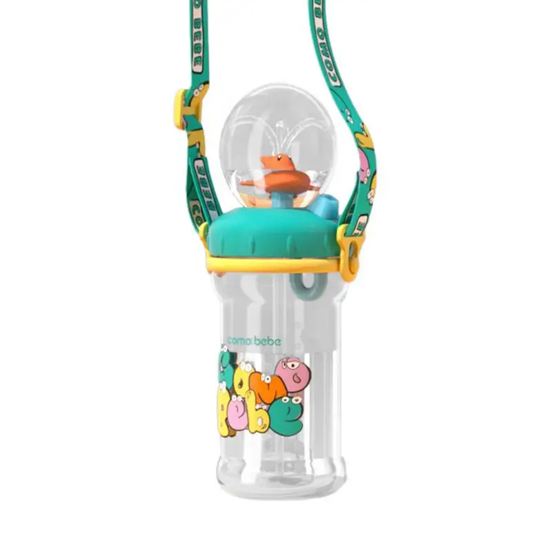 

Кружка для питья с Китом, соломенная чашка для малышей, не содержит Бисфенол А, детская бутылка для воды, с защитой от капель, с защитой от протекания, уличный фонтан с двумя ручками