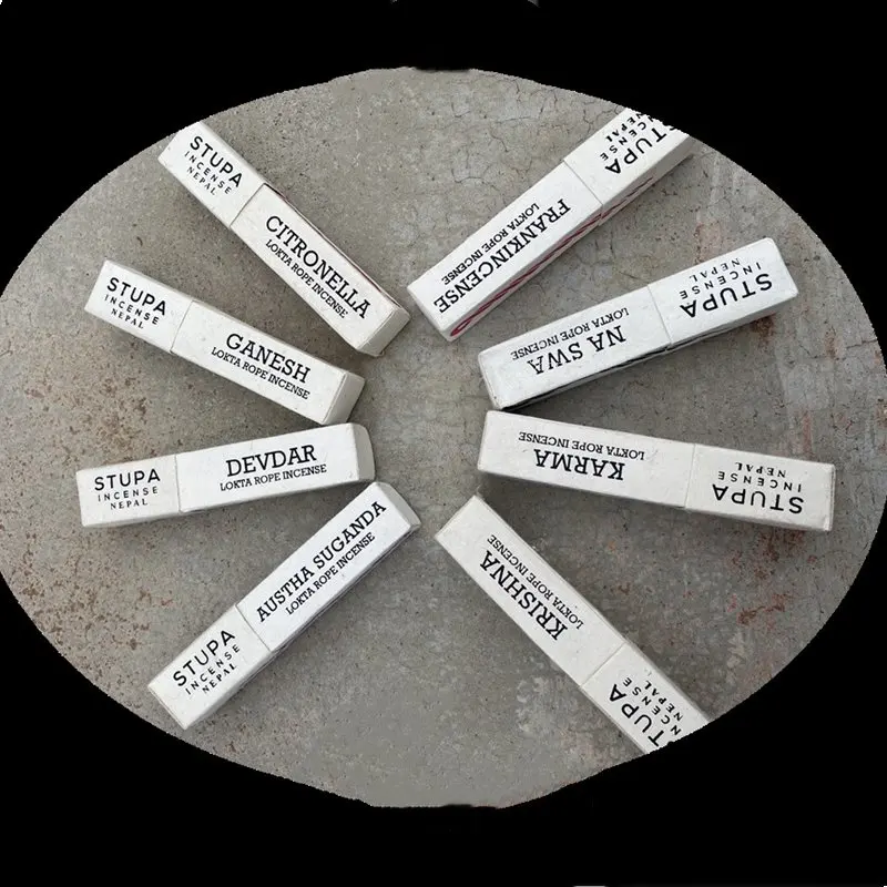 Восемь ароматов непальи ступа чистый ручной работы веревочный аромат сделай сам