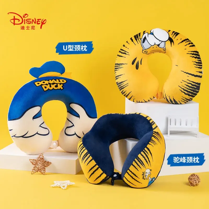 

Disney Mickey Mouse Lotso Donald Duck U Shaped Pillow Kawaii Cartoon Anime Lunch Break Esports Neck Pillow Child Birthday Gift