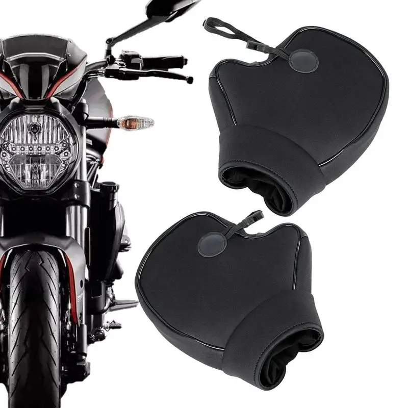 

Handlebar Mitts For Motorcycle Windproof Motorcycle Warmers Muffs Multiple Protection Winter Accessory For Snowmobiles Scooters