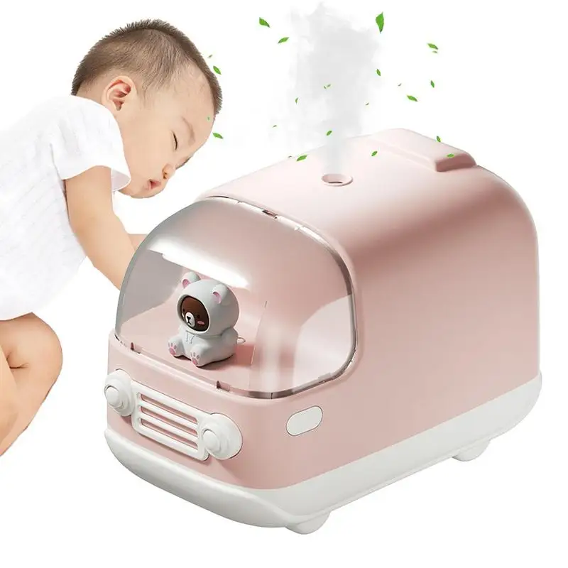 

Desktop Air Humidifier Bear Shape Cool Mist Desktop Air Freshener Aromatherapy Fragrant Oil Humidifier Vaporizer Fragrant Oil