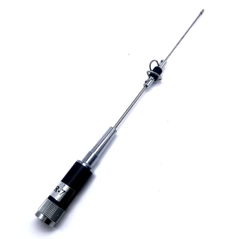 CR-77 High Gain UHF Connector 144-430MHz Mobile Radio Antenna PL-259 Magnetic Base Flexible Long Ranger Walkie Talkie Antenna