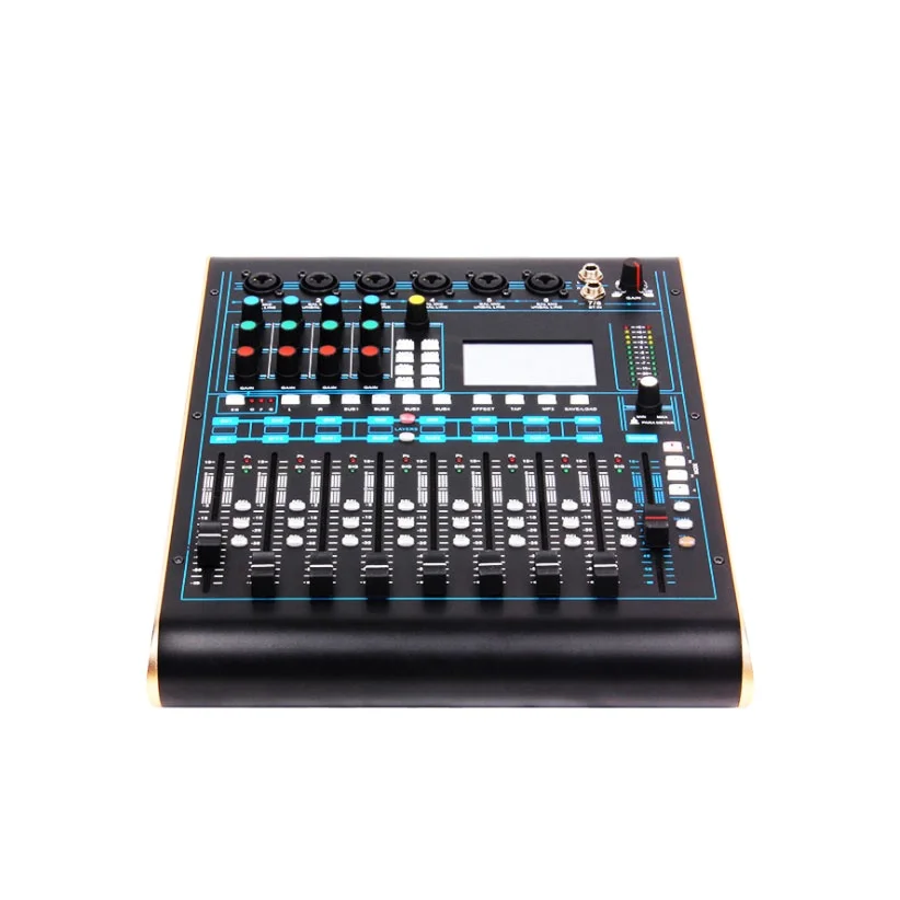 

Chinese Professional audio mixer 12 16 20 24 32 channels digital audio mixer for pub club concernt passive audio mixer