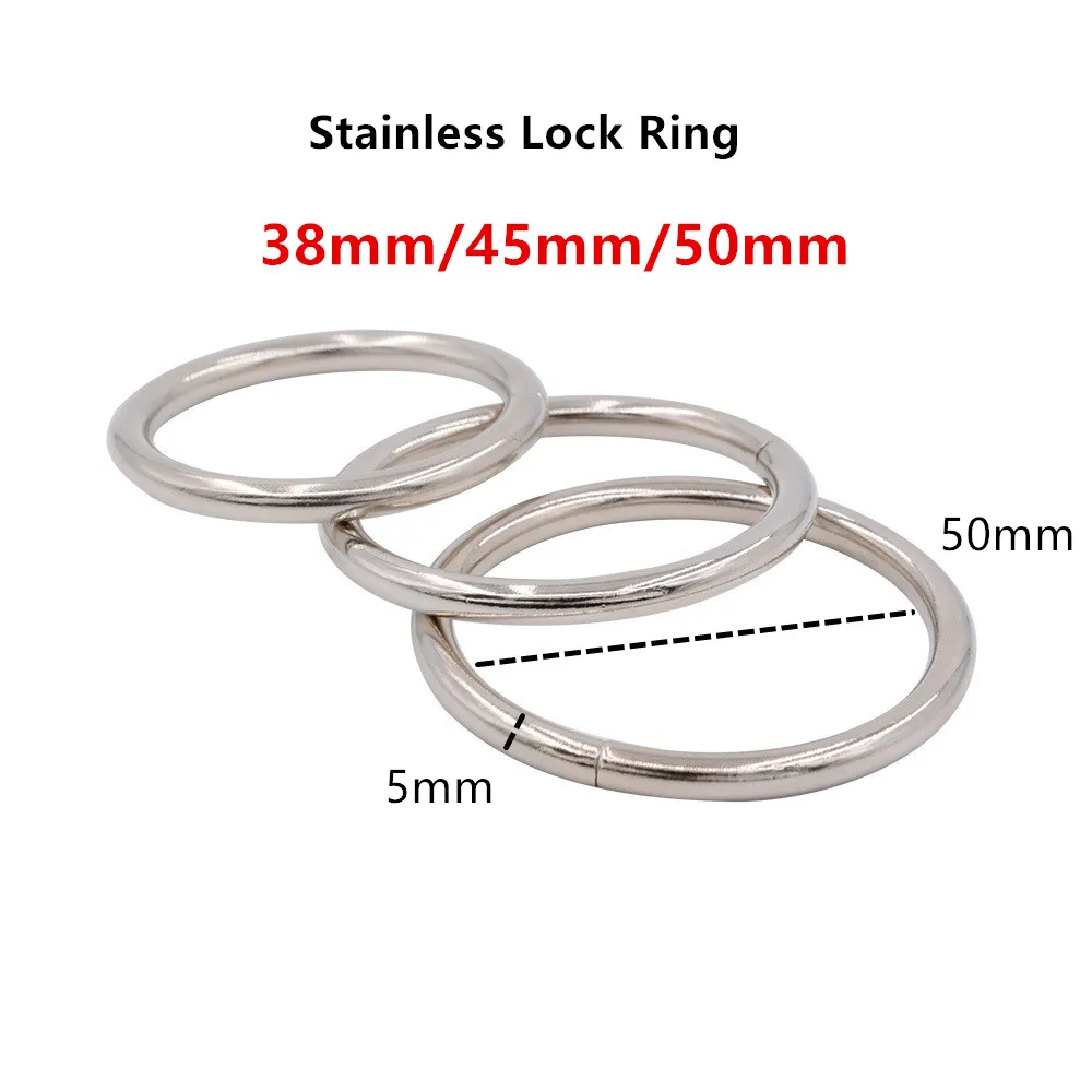 Металлическое кольцо для пениса из нержавеющей стали