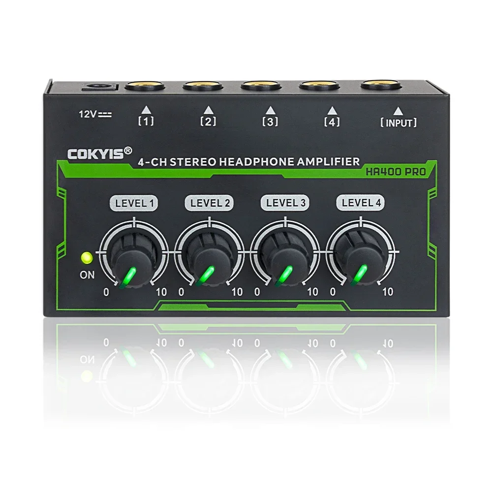 Ультракомпактный аудиоусилитель для HA400 PRO 4-канальный мини-стереоусилитель