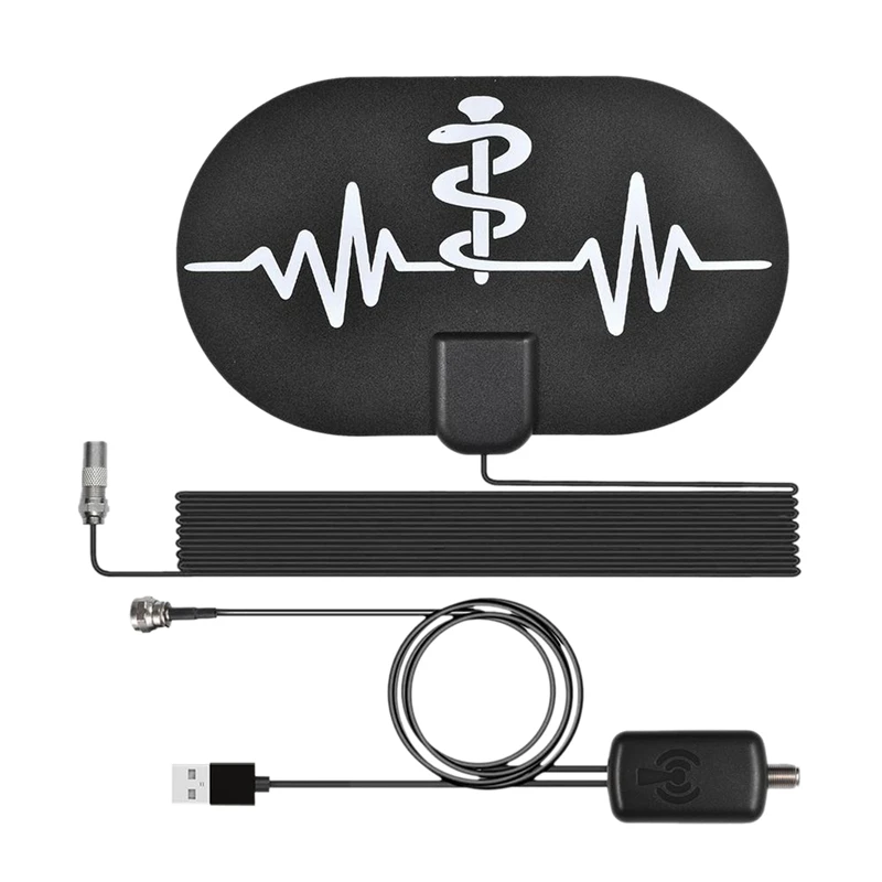 

4K Indoor Digital HDTV Antenna TV 3600 Miles Radius Amplifier DVB-T2 Isdb-Tb Clear Satellite Dish Signal Receiver Aerial