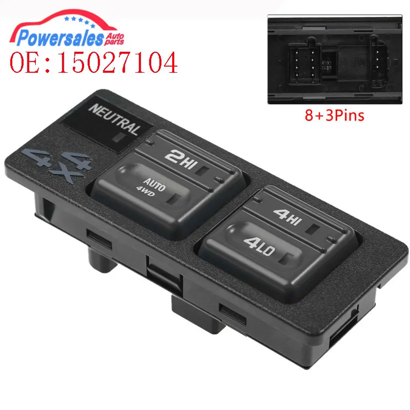 

Новый переключатель управления переключением 4x4 4WD для GMC Chevrolet Cadillac 15027104 19168765