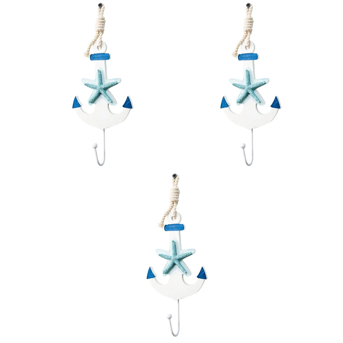 

3 шт., декоративные подвесные крючки для одежды