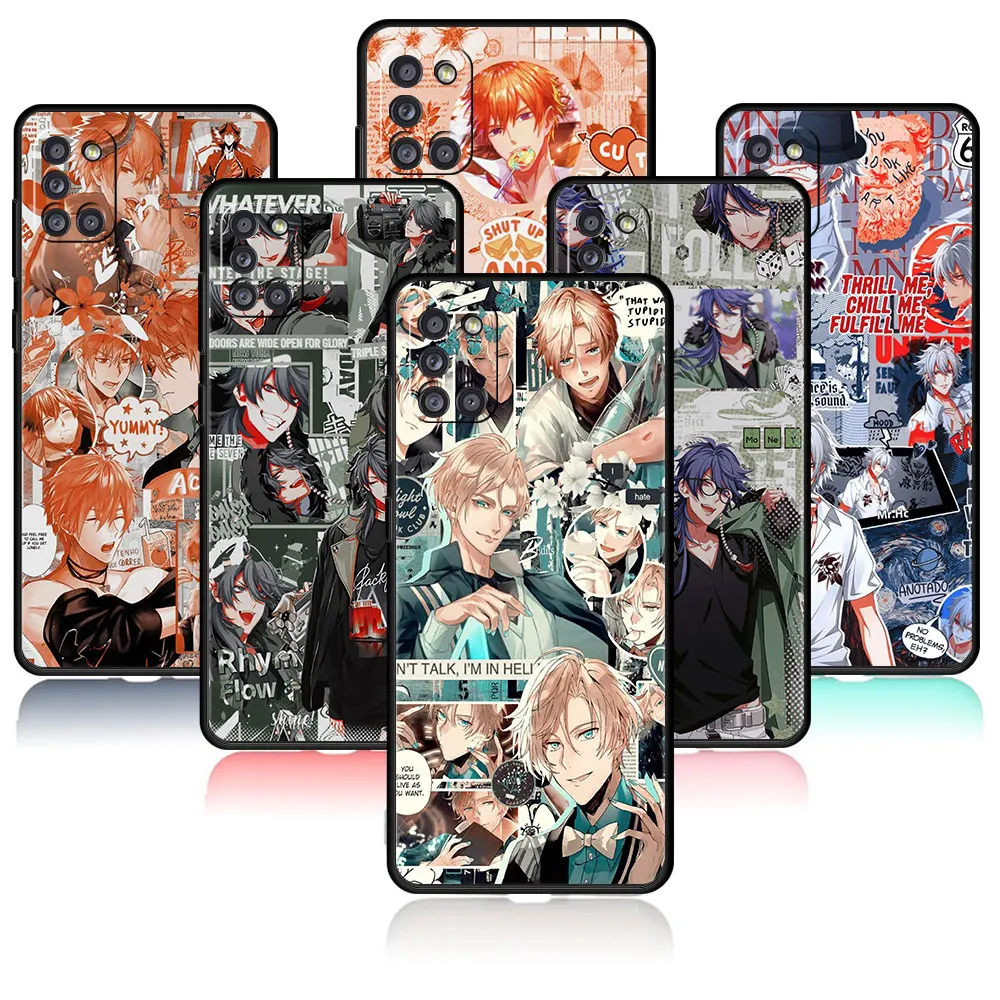 

Anime Hypnosis Mic Hard PC Capinha Shockproof For Samsung Galaxy A32 4G A41 A21s A31 A52 A12 A51 A02s A71 A72 A22 A13 Funda