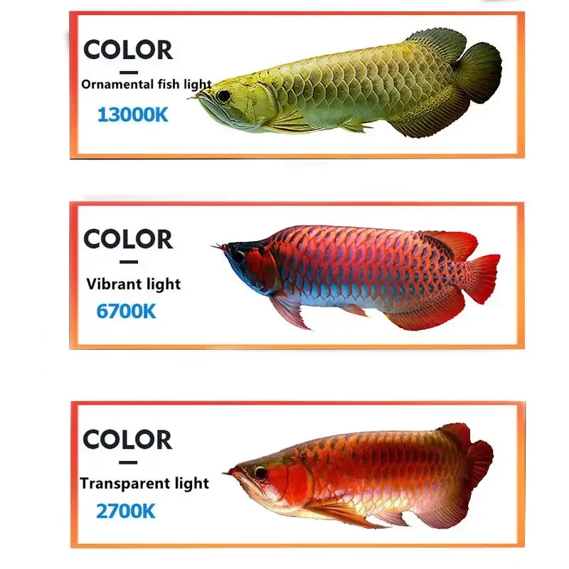 Бренд Mayin красная цветная лампа Arowana на гриле 2700K универсальная для аквариума