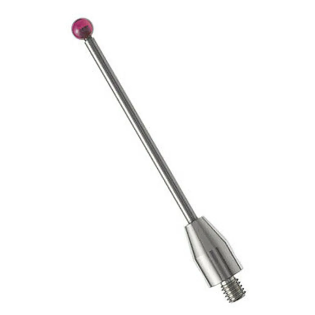 

Cmm Touch Probe Stylus Ceramic Stem M4 Thread 3mm Tip 50mm Long A-5003-3680 Ceramic And White Steel Rod Material