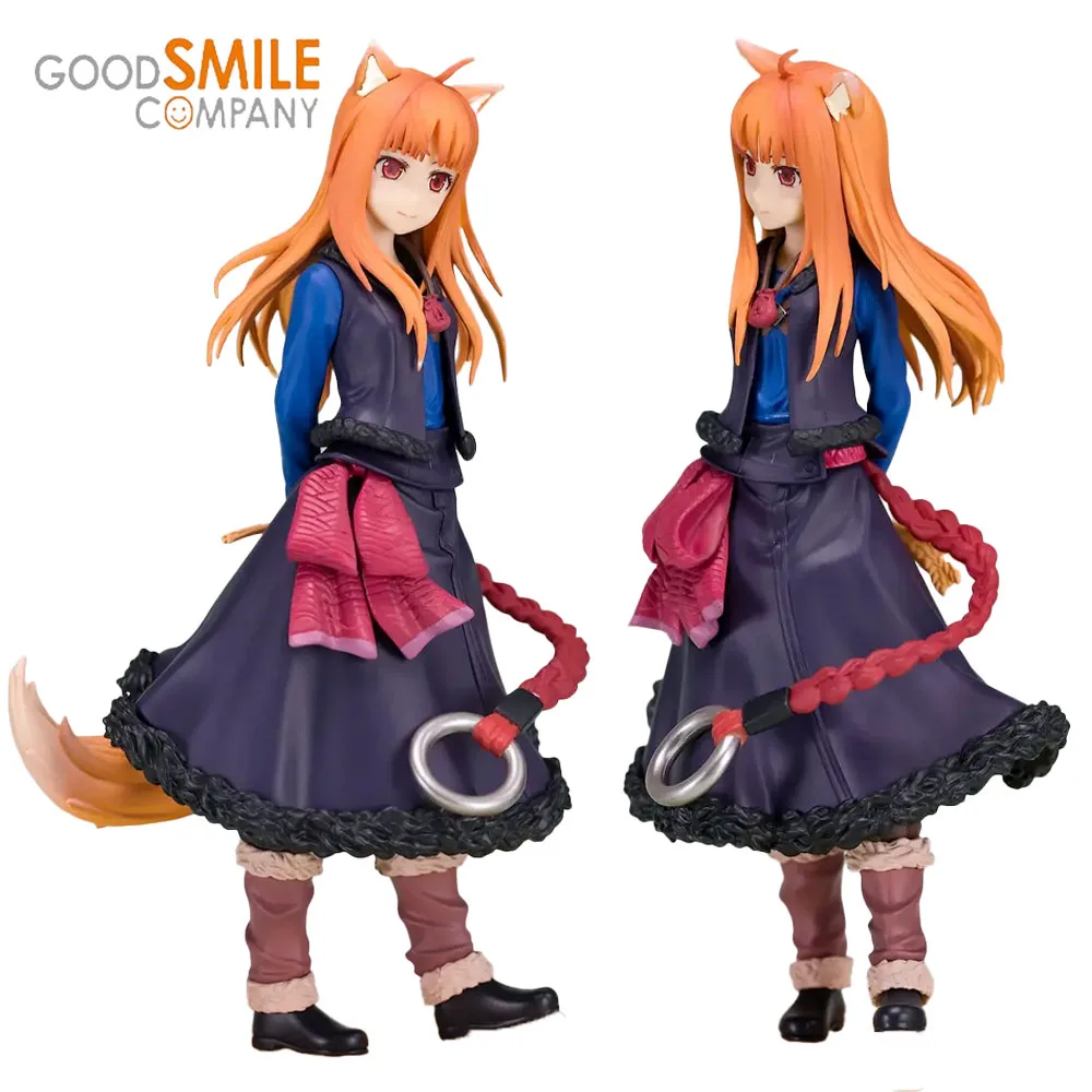 

Фигурка аниме «Холо» 17 см, фигурка «Хорошая Улыбка», оригинальные куклы с специями и волком, откровенный парад, Коллекционная модель, куклы на день рождения, игрушка для подарка