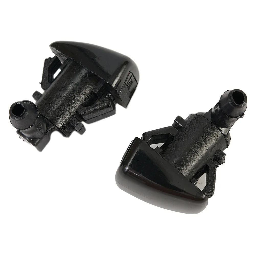 

Brand New Washer Nozzle Water Jet Nozzle Windshield Jet Nozzle Washer Fluid Spray 2pcs 95226510 ABS Plastic Black