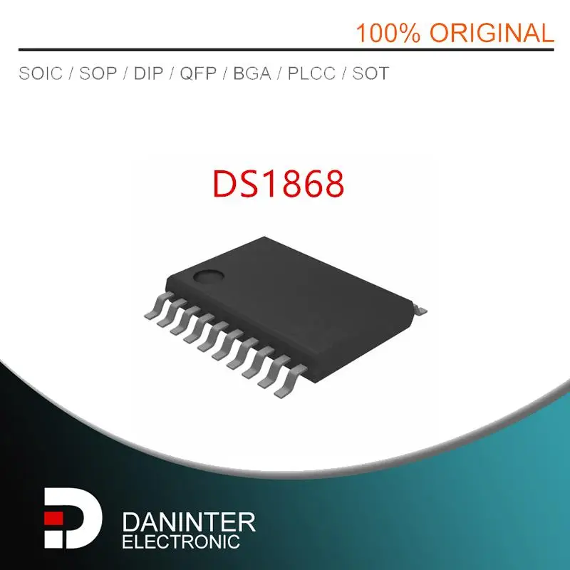 NEW DS1868 DS1868-010 TSSOP20 5 шт./лот
