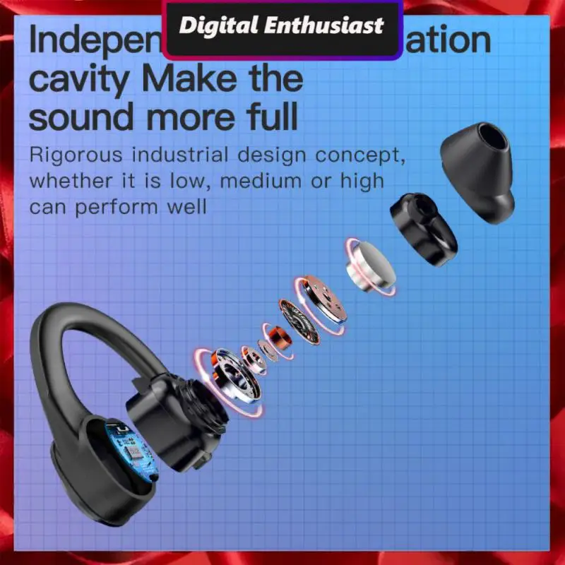 

Smart Button Control Waterproof Tws Earphones Hifi Stereo Headphone Led Power Display Wireless Headphones