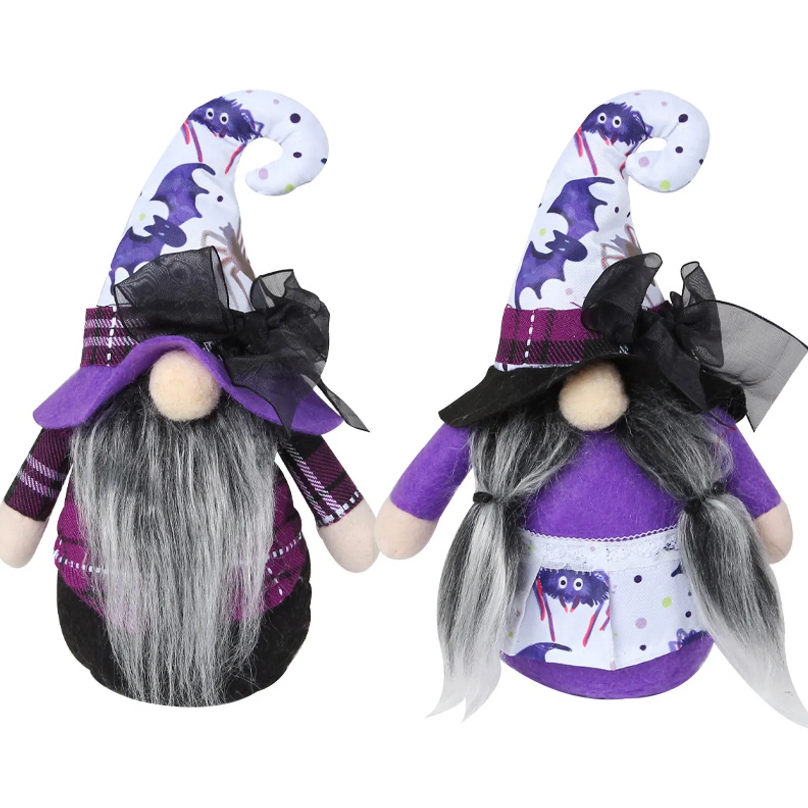 

Декоративные настольные безликие стоячие куклы гном, креативные золотые и красные рождественские украшения, противоударные большие украш...