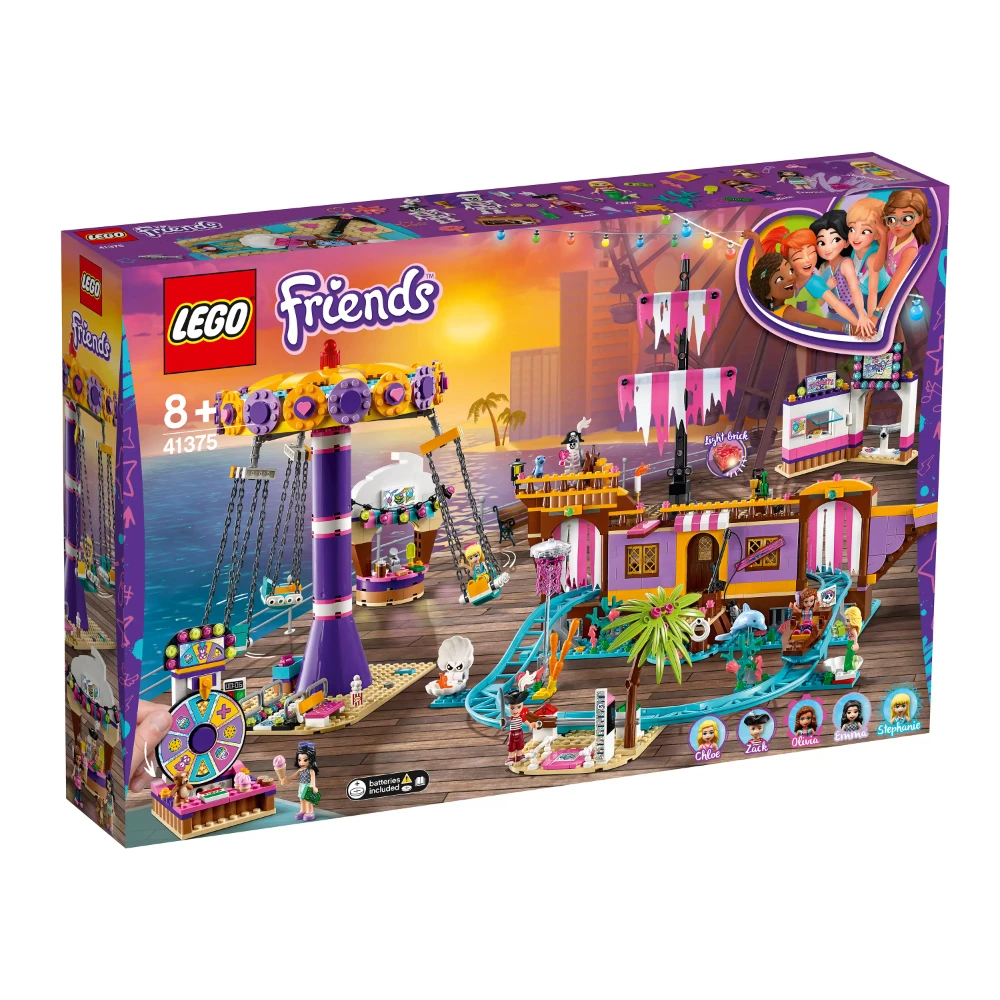 Конструктор LEGO Friends (Френдс) 41375 Прибрежный парк развлечений 8+ | Игрушки и хобби