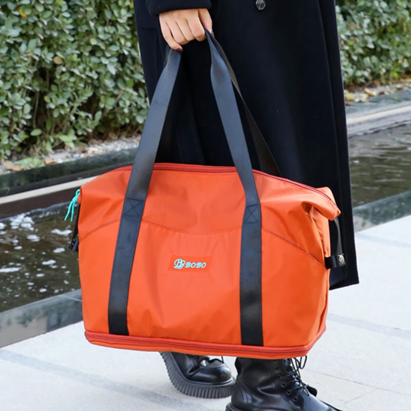 

Складная спортивная сумка, водонепроницаемая сумка для фитнеса, переносные сумки через плечо, спортивная сумка для тренировок, для спорта н...