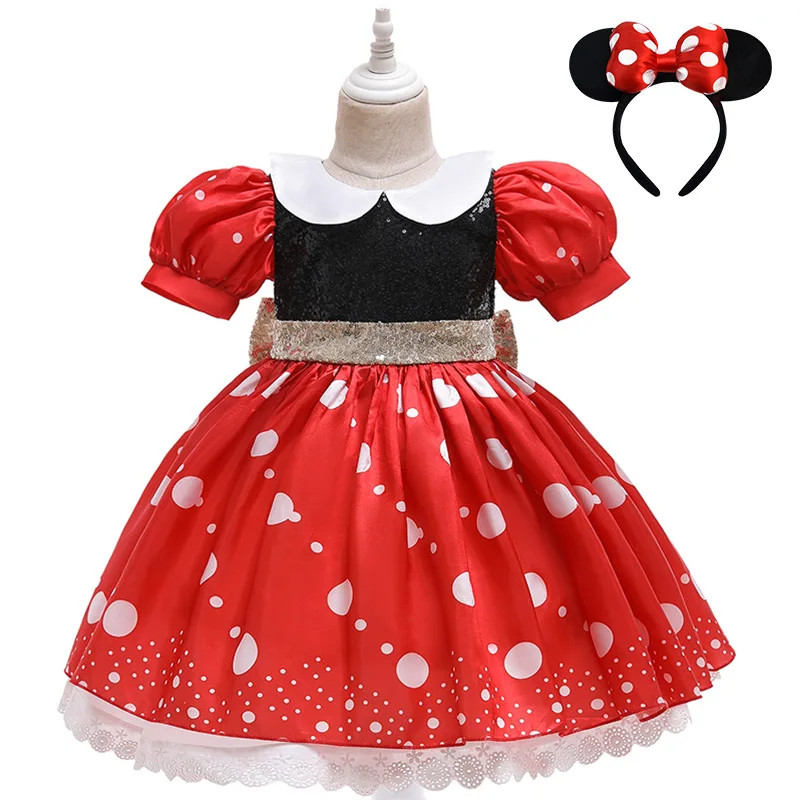 

2022 Summer Short Sleeve Children's Dress Children's Dress Princess Dress