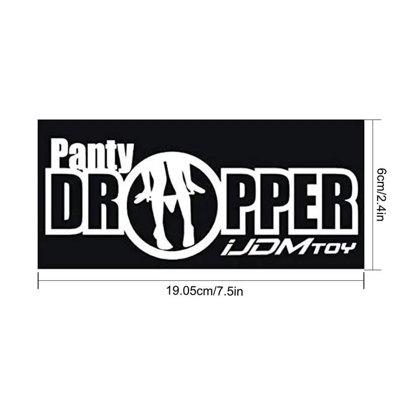 Трусики с пипеткой наклейка сексуальная девушка шутка забавная автомобильные