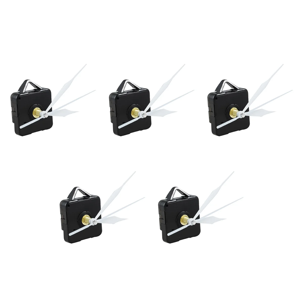 

5 Pcs White Hands Quartz Wall Movement Mechanism Repair Parts Tool