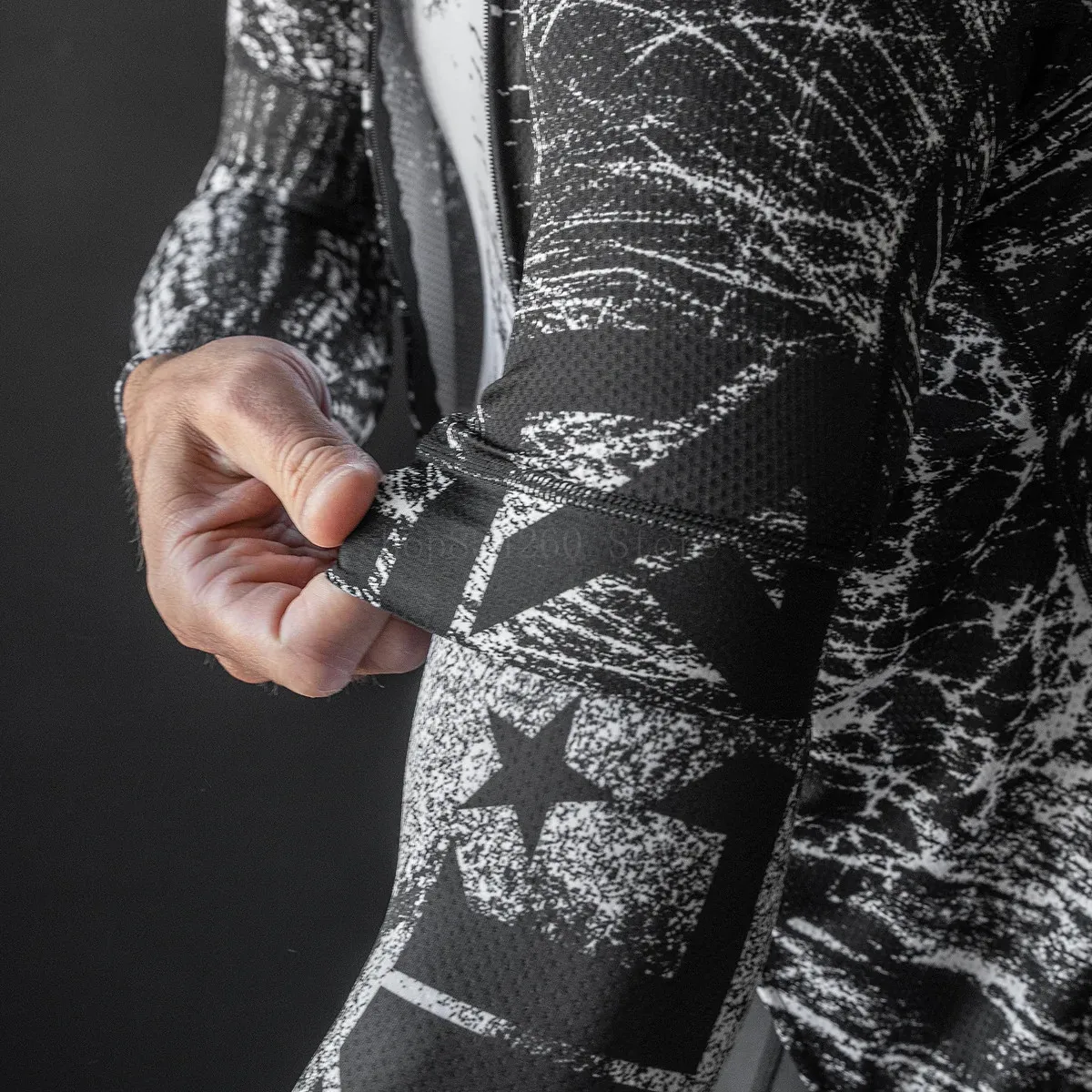 Команда Twin Six велосипедная грелка для рук синий черный УФ дышащий велосипед бега