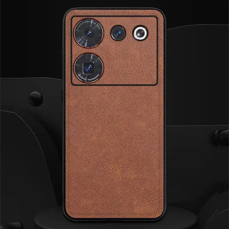 

Coque For ZTE nubia Z50 Ultra Leather Phone Case For Axon 40 Ultra Slim Protection Hard PC Bumper Cover For Nubia Z50 Z40 S Pro
