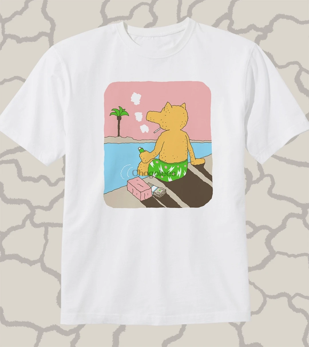 Квазимото-летняя футболка бренда Lord новинка большой размер или XL |