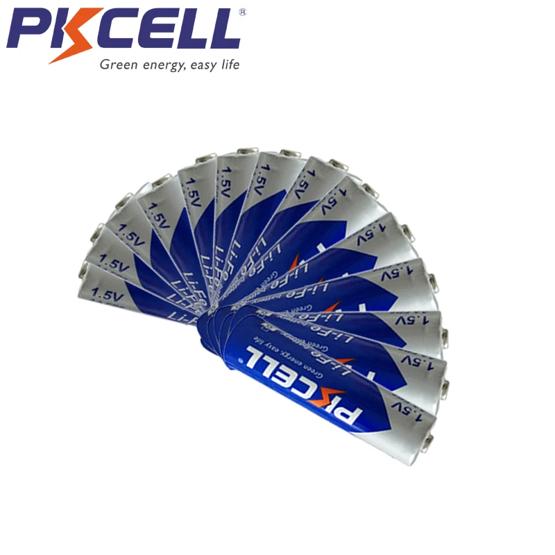 

16 шт./лот PKCELL FR14505 FR6 L91 LiFeS2 AA 1,5 в литиевые железные батареи 3000 мАч Li-Fe AA аккумулятор для цифровой камеры