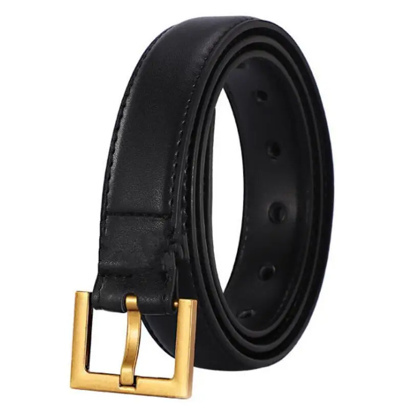 Новые высококачественные дизайнерские женские модные кожаные ремни с гладкой