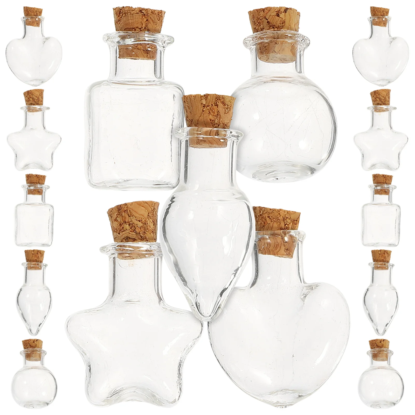 

Bottle Mini Tiny Cork Wish Glass Function Festival Accessory Wishing Decorative Multi Household Lovely Delicate Drift Diy