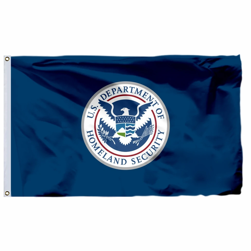 

US Homeland Security Department Flag 3ft X 5ft Polyester Banner Flying 90x150cm Custom Flag Outdoor