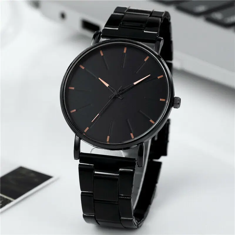 Fashion Men's Luxury Quartz Watches Casual Ultra-thin Stainless Steel Band Sport Analog Wrist Watch Gift ccq casual quartz stainless steel band marble strap watch analog wrist watch women s watches of the famous luxury brand stainles