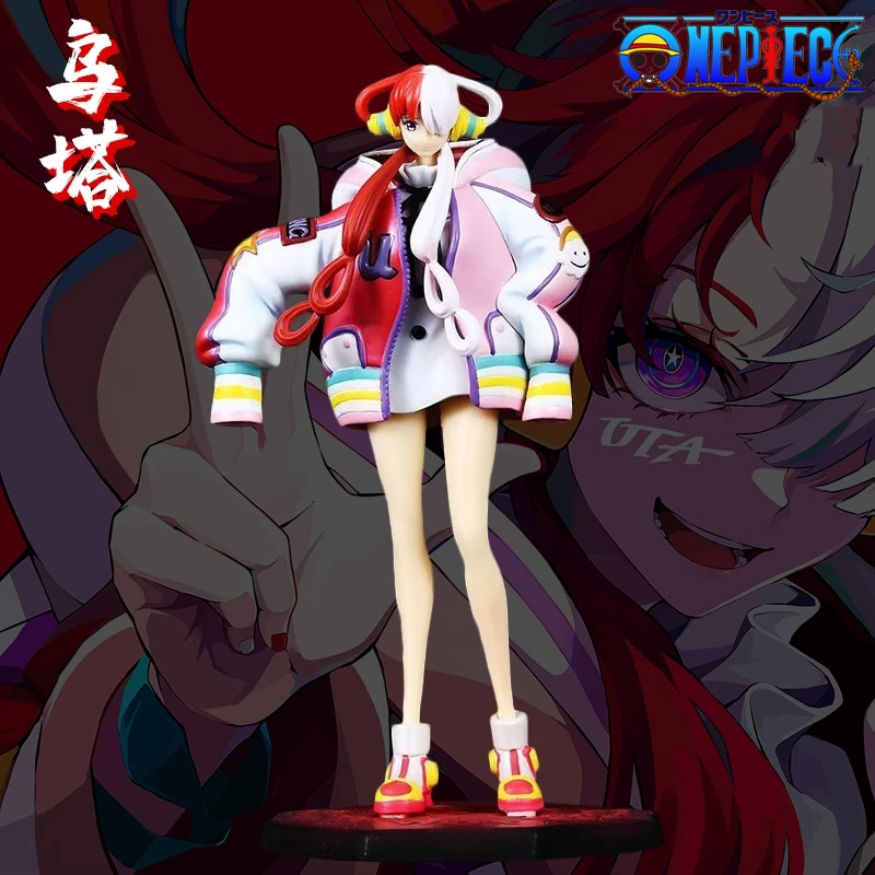 

24 см аниме One Piece Uta фигурка сексуальная девушка ПВХ Модель Gk Статуя Кукла Фигурки Коллекционная комната Настольный Декор игрушки Детский подарок