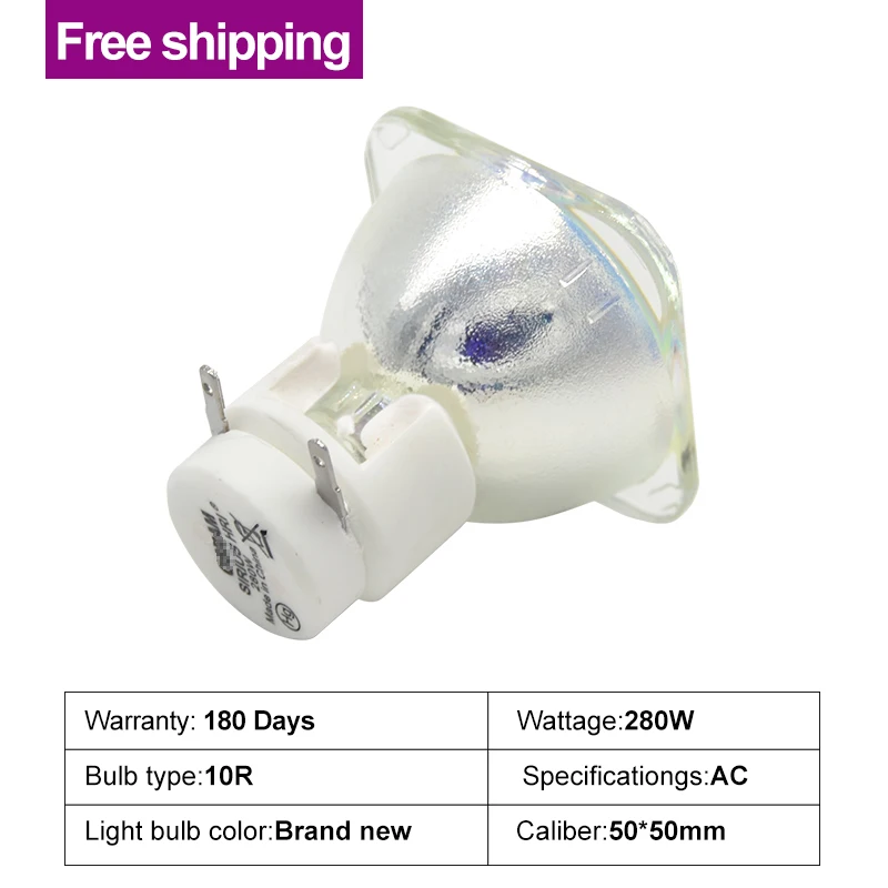 

Free shipping 10R 280W Metal Halide Lamp moving 280 beam 280 SIRIUS HRI280W For Osram Made In China with high quality