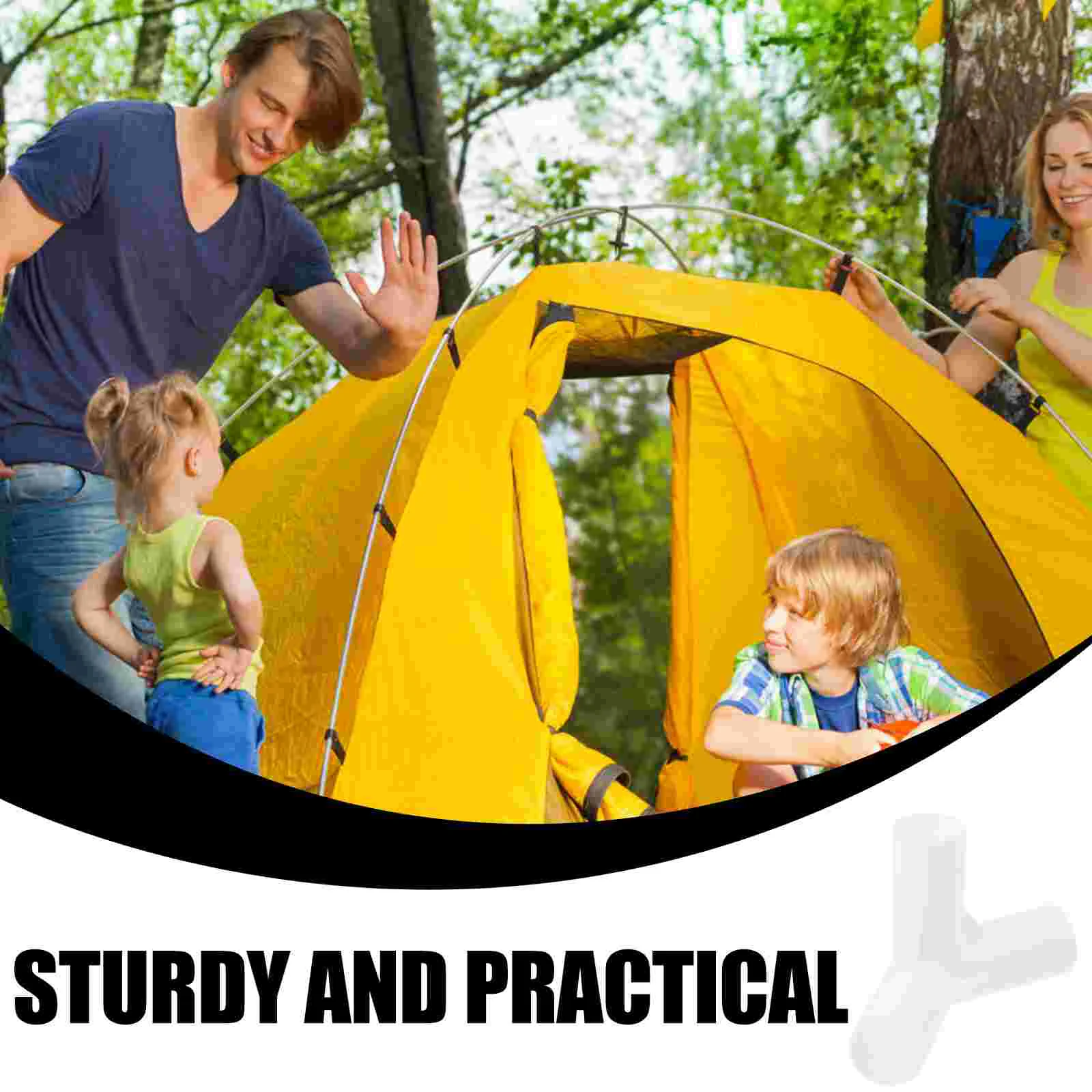 20 шт. аксессуары для соединения палатки стержень-адаптер фитинги труб