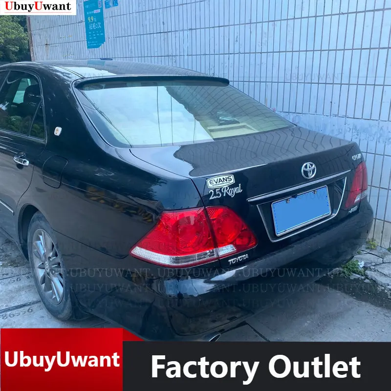 

For Toyota Crown 2006 2007 2008 2009 High Quality ABS Plastic Material Carbon Fiber Look Car Rear Window Roof Spoiler