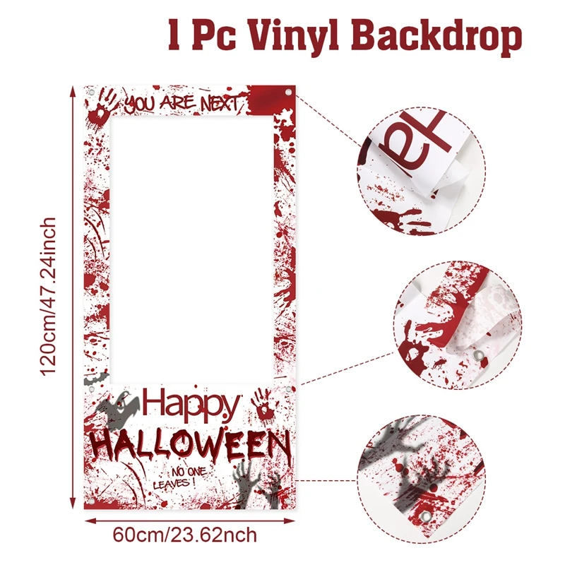 

Бумажная рамка для фотобудки Wayfun HW5012 Хэллоуин