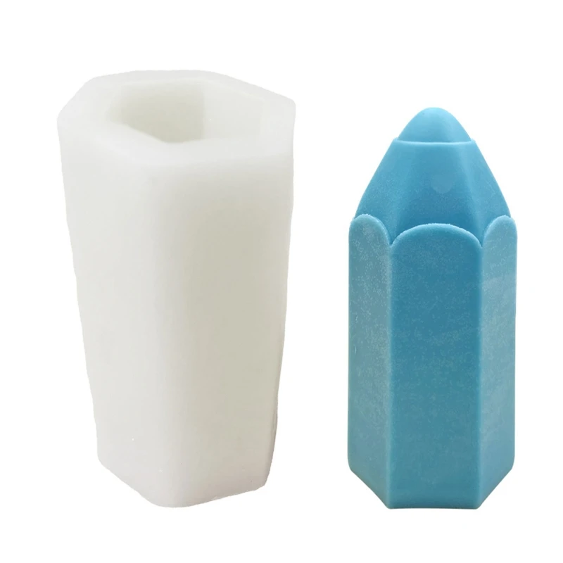 

Crayons Shaped Candle Silicone Moulds Handmade DIY Baking Mold Plaster Soap Mould Home Decoration Gift for Baking Lovers