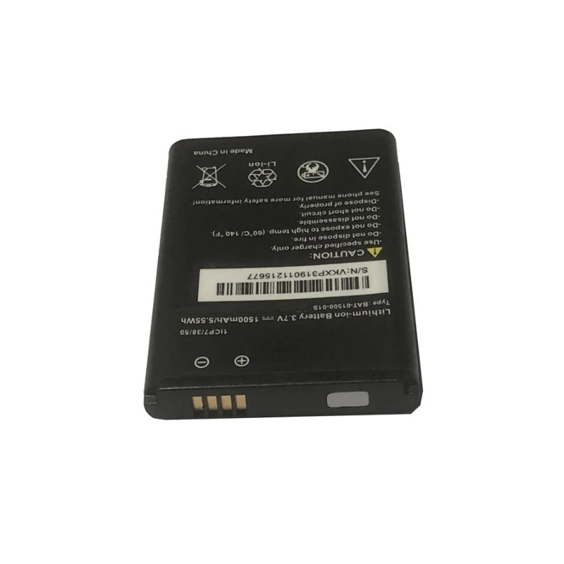Новая аккумуляторная батарея BAT-01500-01S 3.7V 1500mAh 5.55Wh для мобильного телефона, полная емкость, замена для смартфонов Sonim XP3 XP3800 1ICP73850 (art.: 3920da68bda84) - 3920da68bda84