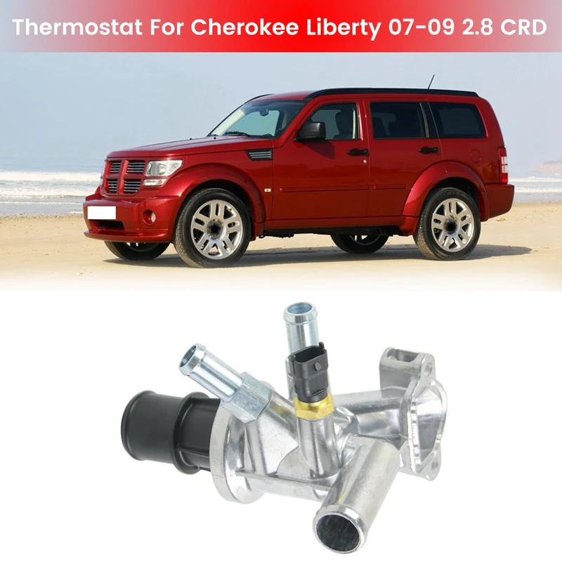 

Car Thermostat For Dodge Nitro Jeep Cherokee Liberty 07-09 2.8 CRD 68028074AA
