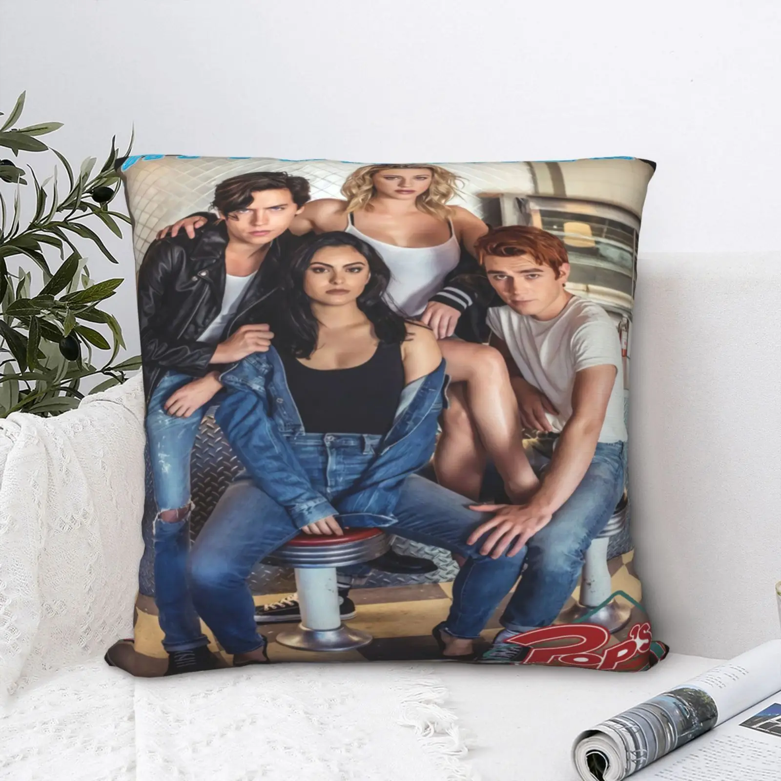 

Чехол-наволочка с ривердэйл поп групповая фотография, наволочки, домашний декор, искусственная спальня, подушки для дивана