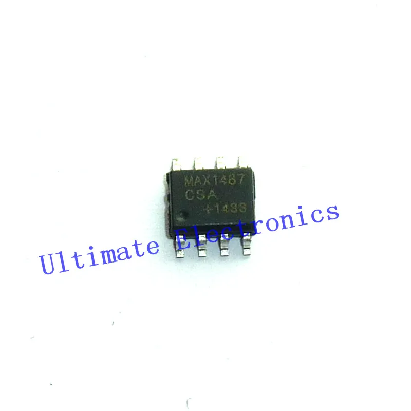 Абсолютно Новый MAX1487CSA SOP-8 RS-485/RS-422 трансивер MAX1487 SOP8 SMD 1487