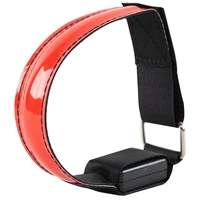 rechargeable led armband safety belt arm strap for night cycling running jogging waterproof belt strap